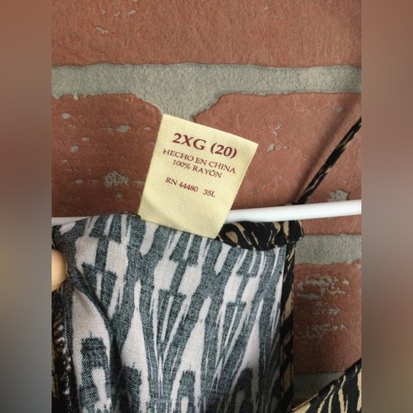 FADED GLORY Maxi dress 100% rayon - Picture 6 of 6